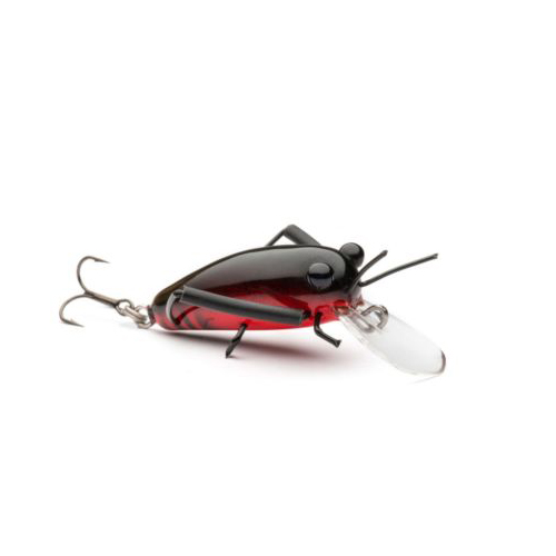 MEDIUM Wooden DM Cricket Lures BlackRed DM Cricket Lures