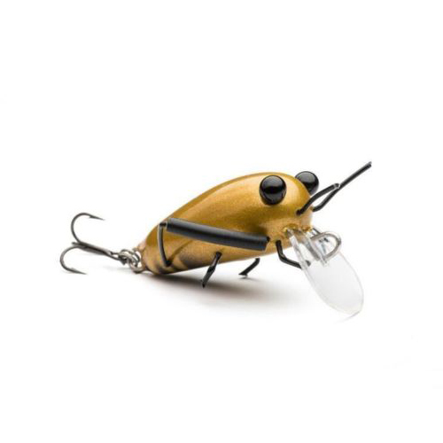 thumbnail image 2 of Peppo Lures 1-Inch Cricket Soft Plastic Lures – 12-Pack, Black, Neutral Buoyancy For Bass & Crappie 2 of 5