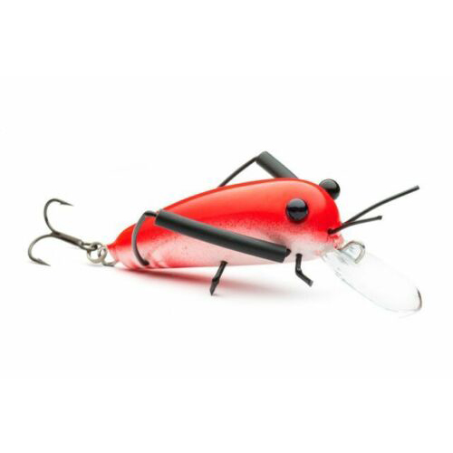 BIGGER Wooden DM Cricket Lures BlackOrange DM Cricket Lures