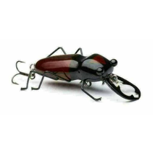 MEDIUM DM Cricket Lures Stag Beetle/Deer bug Red